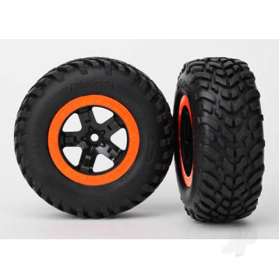 Wheels & Tyres, Assembled Glued SCT Off-Road Racing Tyres (2 pcs)
