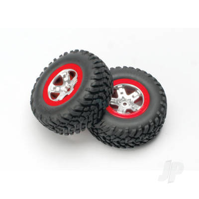 Wheels & Tyres, Assembled Glued SCT Off-Road Tyres (2 pcs)