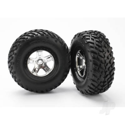 Wheels & Tyres, Assembled Glued SCT Off-Road Racing Tyres (2 pcs)