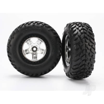 Wheels & Tyres, Assembled Glued SCT Off-Road Racing Tyres (2 pcs)