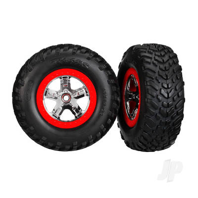 Chrome Wheels/tyres SCT Complete (2 pcs)
