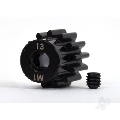 Gear, 13-T pinion (1.0 metric pitch) (fits 5mm shaft) / set screw