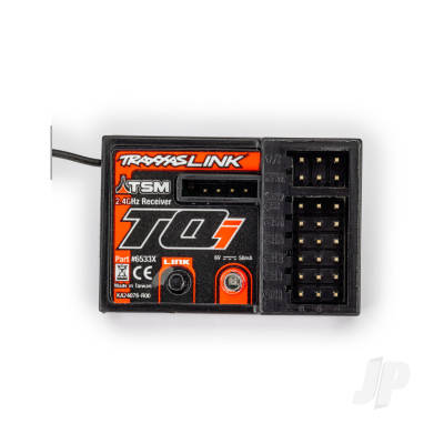 Receiver, micro, TQi 2.4GHz with telemetry & TSM (5-channel)
