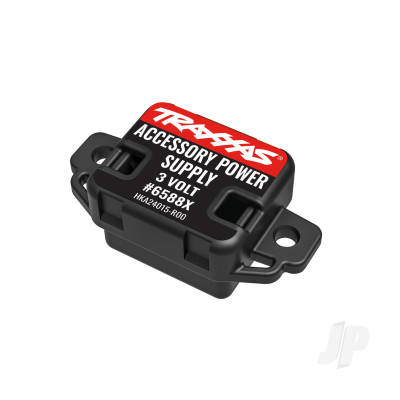 Accessory power supply (regulated, 3V, 3 amp), power tap connector (with cable), 3x10 BCS (2), 2.6x8 BCS (2)
