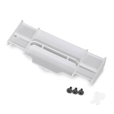 Wing, Rustler 4X4 (White) / 3x8 FCS (3 pcs)