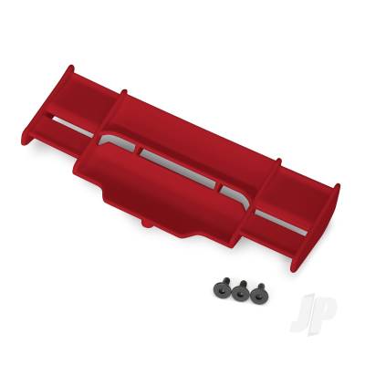 Wing, Rustler 4X4 (Red) / 3x8 FCS (3 pcs)