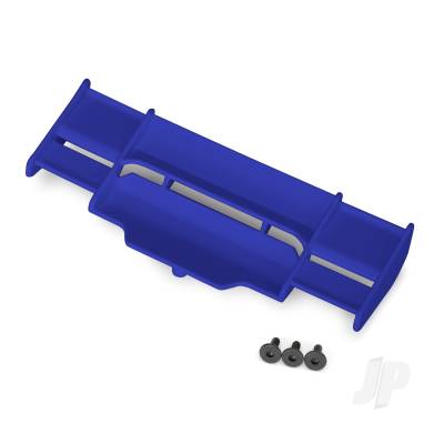 Wing, Rustler 4X4 (Blue) / 3x8 FCS (3 pcs)