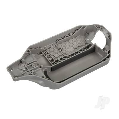 Chassis (162mm long battery compartment) (fits flat style battery packs) (use only with #7430R front bulkhead & #6726X battery hold-down)