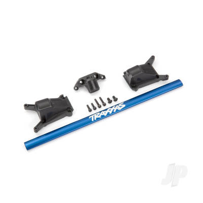 Chassis Brace Kit, Blue (fits Rustler 4X4 and Slash 4X4 equipped with Low-CG chassis)