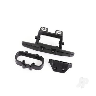 Bumper, Rear / bumper mount (fits 4WD Rustler) (for LED light kit installation)