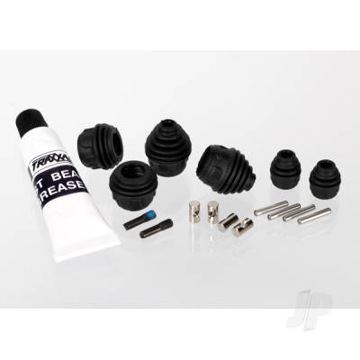 Rebuild kit, Steel-splined constant-velocity driveshafts (includes pins, dustboots, lube, and hardware)