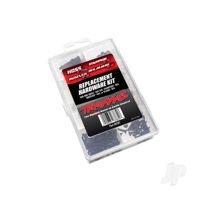 Hardware kit, Hoss 4X4 VXL/Slash 4X4/Stampede 4X4/Rustler 4X4 (contains all hardware used on Hoss 4X4 VXL, Slash 4X4, Stampede 4X4, or Rustler 4X4)