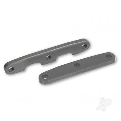 Bulkhead, tie bars, Front & Rear, aluminium (Grey-anodised)