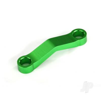 Drag link, machined 6061-T6 aluminium (Green-anodised)