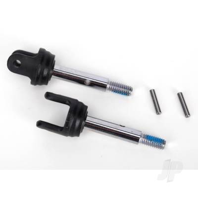 Stub axles, Rear, heavy duty (2 pcs) / pins (2 pcs)