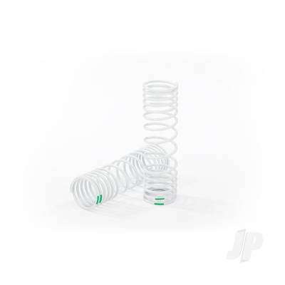 Springs, Rear (progressive, -10% rate, Green) (2 pcs)