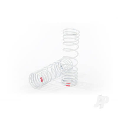 Springs, Rear (progressive, +10% rate, Pink) (2 pcs)