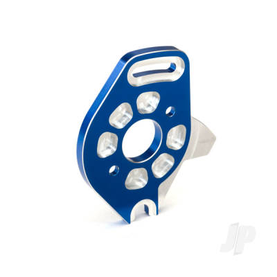 Plate, motor, 6061-T6 aluminium (Blue-anodised)
