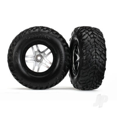 Wheels & Tyres, Assembled Glued SCT Off-Road Racing Tyres (2 pcs)