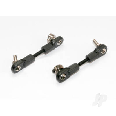 Linkage, Front sway bar (2 pcs) (assembled with rod ends, hollow balls and ball studs)