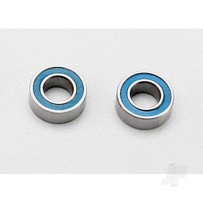 Ball bearings, Blue rubber sealed (4x8x3mm) (2 pcs)