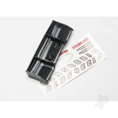 Wing, 1:16 E-Revo (Exo-carbon finish) / decal sheet