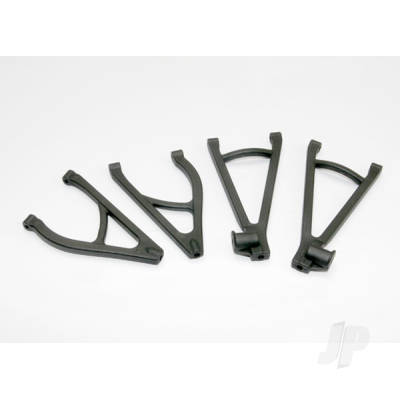 Suspension arm Set, Rear, extended wheelbase (lengthens wheelbase 10mm) (includes upper right & left and lower right & left arms)