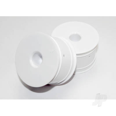Wheels, Dished 2.2in (White) (2 pcs)