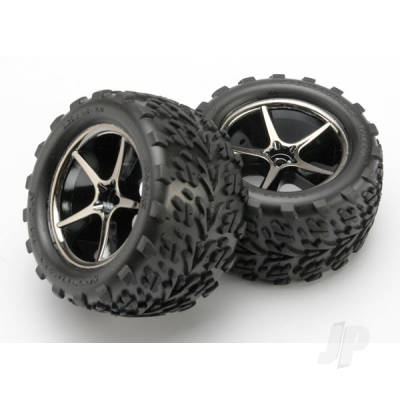 Wheels & Tyres, Assembled Glued Talon Tyres (2 pcs)