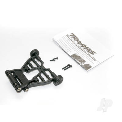 Wheelie bar, assembled