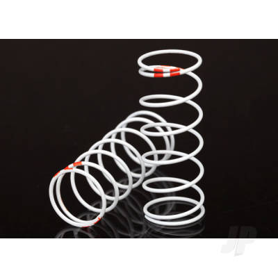 Spring, shock, White (GTR Long) (0.623 rate Orange) (1 pair)