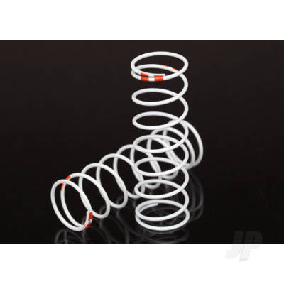 Spring, shock, White (GTR XX-Long) (0.711 rate Orange) (1 pair)