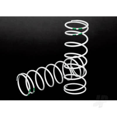 Spring, shock, White (GTR XX-Long) (0.762 rate Green) (1 pair)