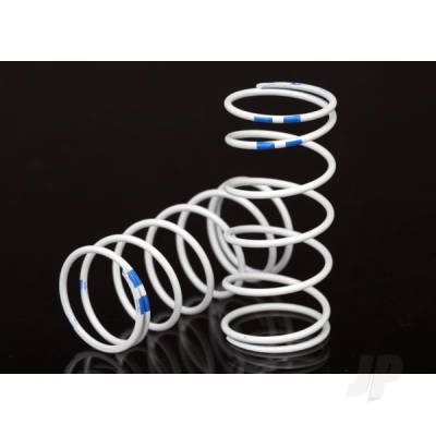 Spring, shock, White (GTR Long) (0.892 rate Blue) (1 pair)