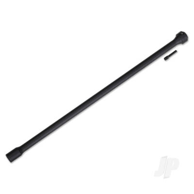 Driveshaft, Centre, plastic (Black) / screw pin