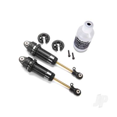 Shocks, GTR XX-Long Hard-anodised, PTFE-coated bodies with TiN shafts (fully assembled, without springs) (2 pcs)