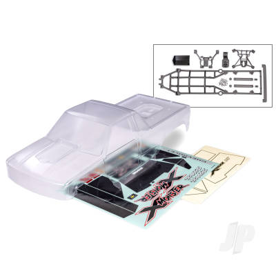 Heavy Duty X-Monster Chevrolet GMT400 CK Clear Body