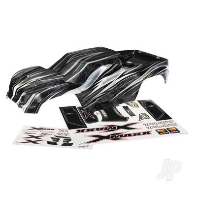 Body, X-Maxx, ProGraphix (graphics are printed, requires paint & final colour application) / decal sheet