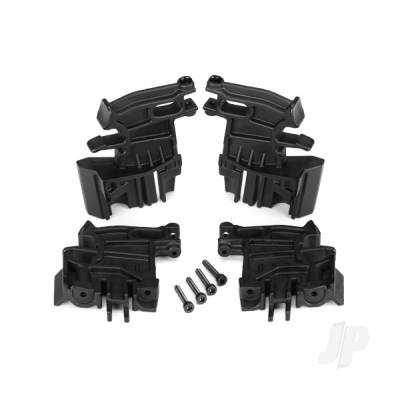 Battery hold-down mounts, left (2 pcs) / right (2 pcs) / 3x18mm CS (4 pcs)