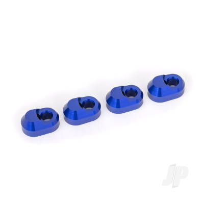 Suspension pin retainer, 6061-T6 aluminium (Blue-anodised) (4 pcs)