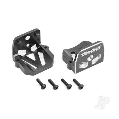Motor mounts, 6061-T6 aluminium (Grey-anodised) (front & rear)
