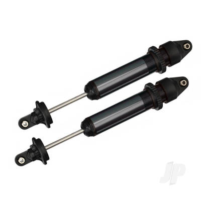 Shocks, GTX, aluminium (Black-anodised) (fully assembled without springs) (2 pcs)
