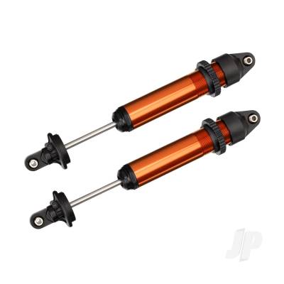 Shocks, GTX, aluminium (Orange-anodised) (fully assembled without springs) (2 pcs)