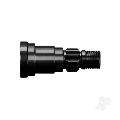 Stub axle, aluminium (Black-anodised) (1pc) (use only with #7750X driveshaft)