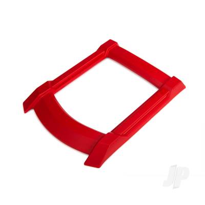 Skid plate, Roof (Body) (Red) / 3x15mm CS (4 pcs) (requires #7713X to mount)