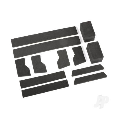 Foam pads, battery compartment