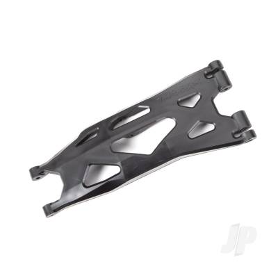 Suspension arm, lower, Black (1pc) (right, front or rear) (for use with #7895 X-Maxx WideMaxx suspension kit)