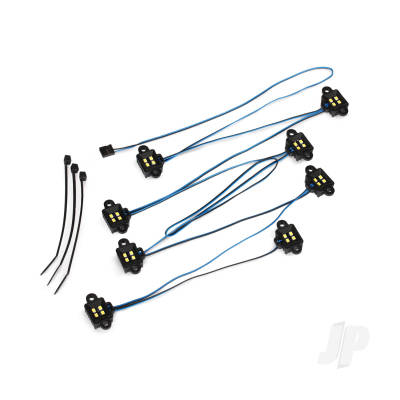 LED rock light kit, TRX-4 / TRX-6 (requires #8028 power supply and #8018, #8072, or #8080 inner fenders)