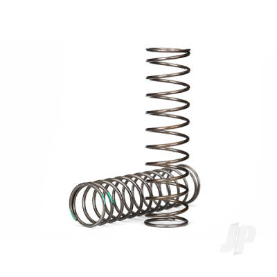 Springs, shock (natural finish) (GTS) (0.54 rate, Green stripe) (2 pcs)