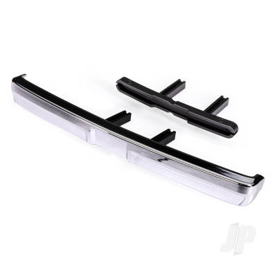Bumper, Front (Chrome)/ bumper mount (2)/ 3x10 BCS (2)